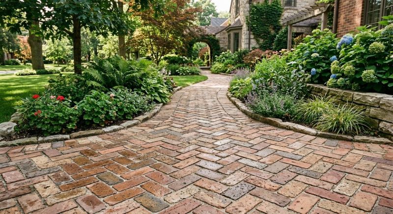Brick Driveway Installation in Warwick, RI