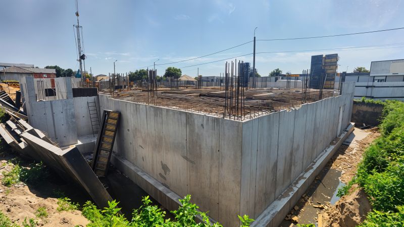 Commercial Slab Construction in Fredericksburg, VA