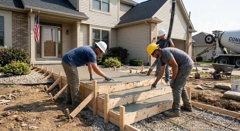Concrete Ramp Installation in Fort Collins, CO