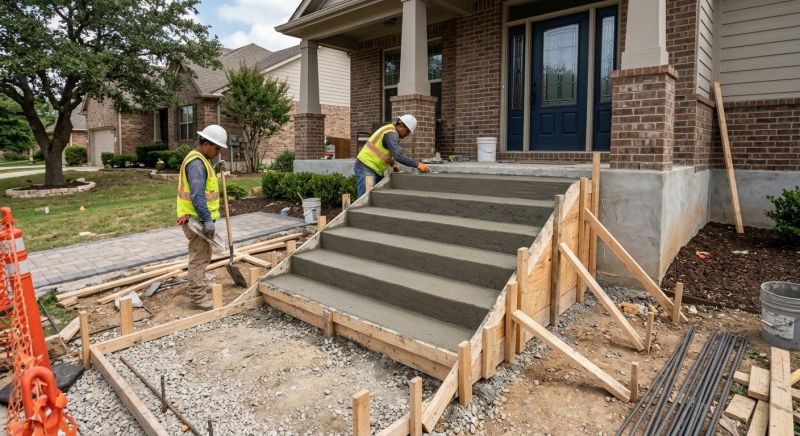 Concrete Stairs Installation in Fort Collins, CO