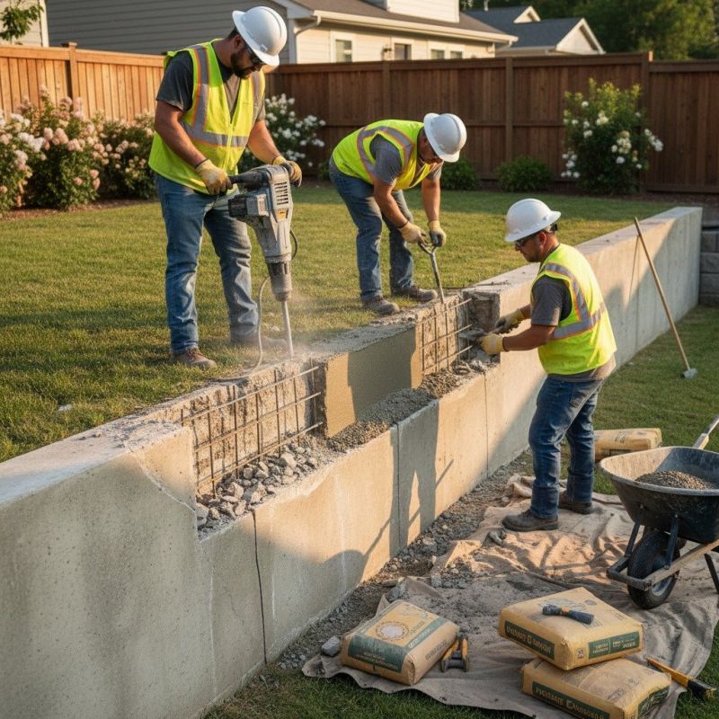 Concrete Wall Pouring