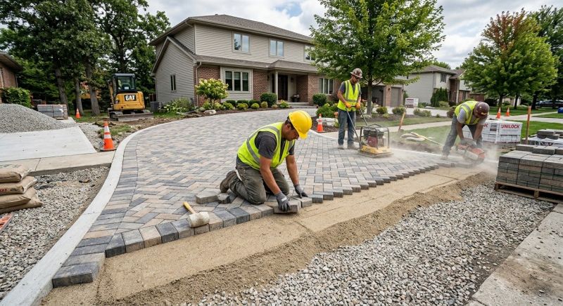 Driveway Pavers Installation in Boulder, CO