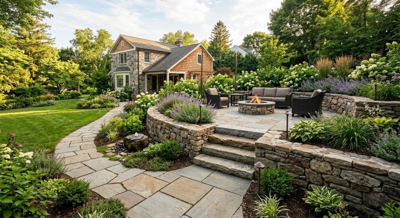 Hardscape Landscaping in Fairfield County, CT