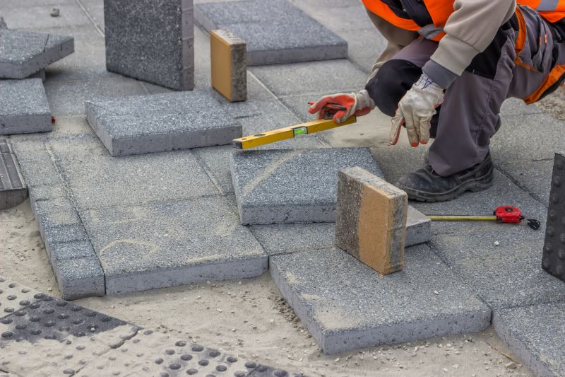 Sidewalk Pavers Installation in Fairfield County, CT
